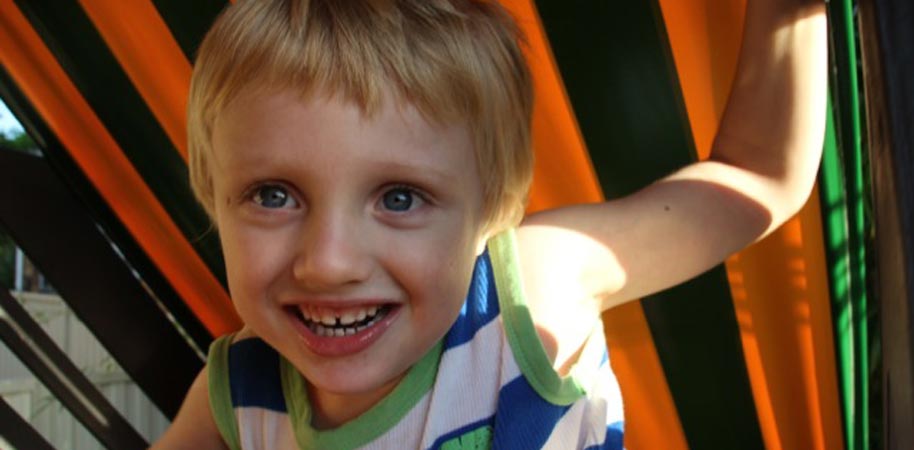 Applied Behaviour Analysis Testimonial - Autistic Boy having fun